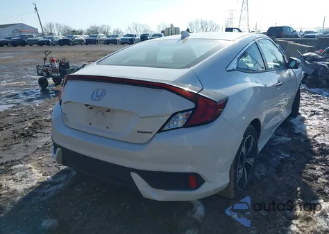 2016 Honda Civic Touring из США, поврежденный, VIN 2HGFC3B91GH357421